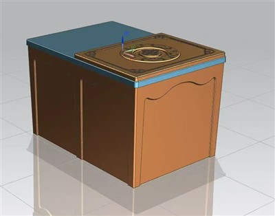 Cutie de degradare subterană din material compozit